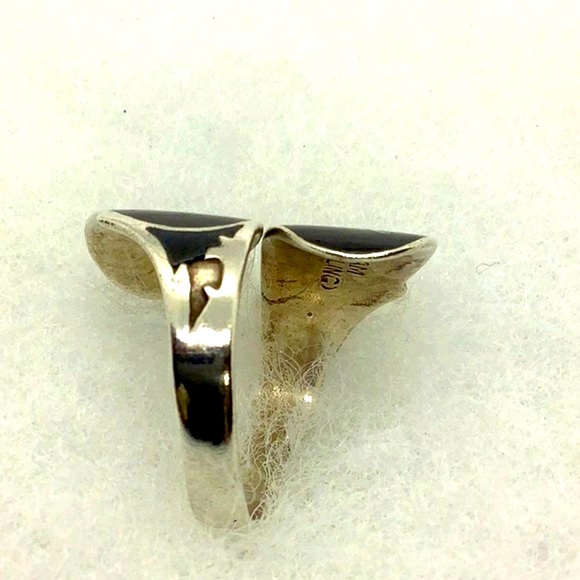 Vintage SIAM Sterling silver size 8 ring - Picture 4 of 5